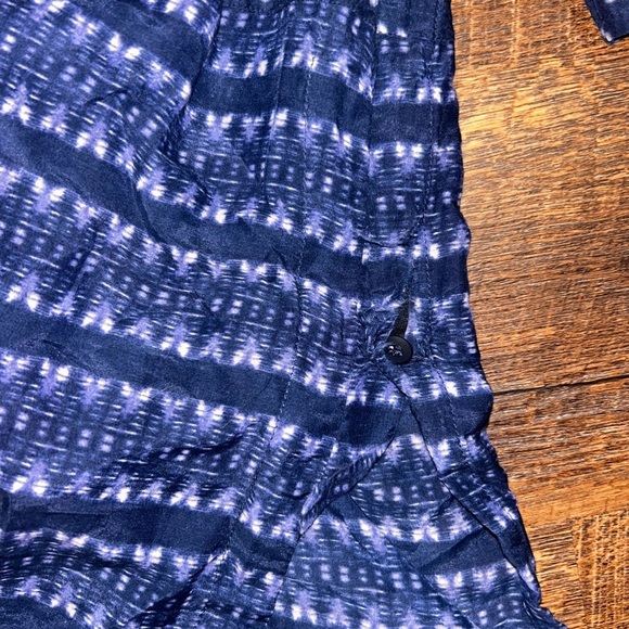 Women's Athleta Ikat Kaftan Silk Blend Swim Cover Up Size XS - Picture 6 of 7